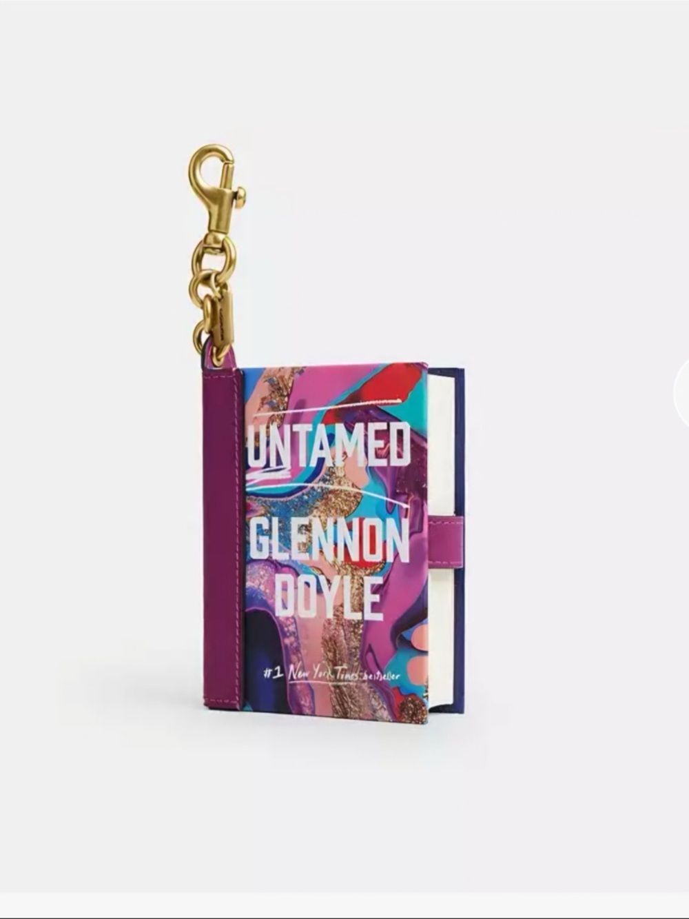 Coach Untamed By Glennon Doyle Book Bag Charm